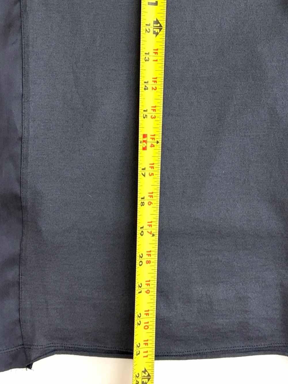 Go by Go Silk Top Pullover Pockets 100% Silk Shirt Blue Long Sleeve Medium - Picture 12 of 15
